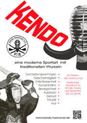 Werbeplakat Kendo-Hannover e.V.